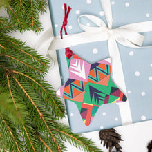 Load image into Gallery viewer, Bell, Star and Tree Wooden ornaments