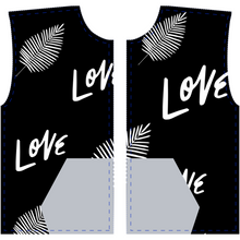 Load image into Gallery viewer, Mels Holiday "Love" All-Over Print Zip-Up Hoodies