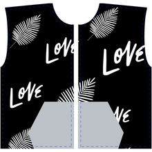 Load image into Gallery viewer, Mels Holiday "Love" All-Over Print Zip-Up Hoodies