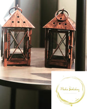 Load image into Gallery viewer, Mels Holiday Mini Tea Light Lanterns
