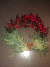 Load image into Gallery viewer, Berry Christmas Wreath by Mels Holiday (Local Delivery Only)
