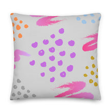 Load image into Gallery viewer, Mels Holiday "Funky" Premium Pillow