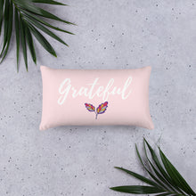 Load image into Gallery viewer, Mels Holiday "Grateful" Basic Pillow