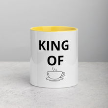 Load image into Gallery viewer, Mels Holiday "King Of" Mug with Color Inside