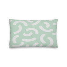Load image into Gallery viewer, Mels Holiday "Fun Mint" Premium Pillow