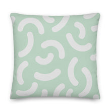 Load image into Gallery viewer, Mels Holiday "Fun Mint" Premium Pillow