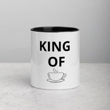 Load image into Gallery viewer, Mels Holiday "King Of" Mug with Color Inside