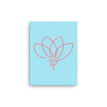 Load image into Gallery viewer, Mels Holiday "Pink Flower" Canvas