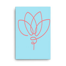 Load image into Gallery viewer, Mels Holiday "Pink Flower" Canvas