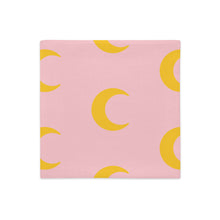Load image into Gallery viewer, Mels Holiday "Orange Moon" Premium Pillow Case