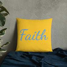 Load image into Gallery viewer, Mels Holiday "Faith" All-Over Print Basic Pillow