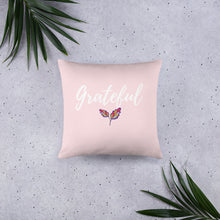 Load image into Gallery viewer, Mels Holiday "Grateful" Basic Pillow
