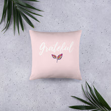 Load image into Gallery viewer, Mels Holiday "Grateful" Basic Pillow