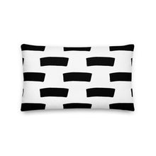Load image into Gallery viewer, Mels Holiday "Thick Lines" Premium Pillow