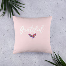 Load image into Gallery viewer, Mels Holiday "Grateful" Basic Pillow