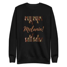 Load image into Gallery viewer, Melanin Unisex Fleece Pullover By Mels Holiday