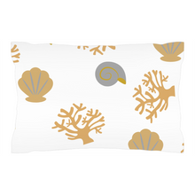 Load image into Gallery viewer, Mels Holiday &quot;Seashell&quot; Pillow Shams

