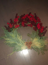 Load image into Gallery viewer, Berry Christmas Wreath by Mels Holiday (Local Delivery Only)
