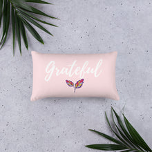 Load image into Gallery viewer, Mels Holiday &quot;Grateful&quot; Basic Pillow
