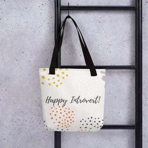 Mels Holiday "Happy Introvert" Tote bag