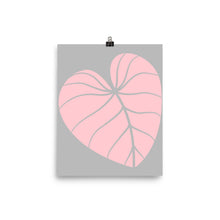 Load image into Gallery viewer, Mels Holiday &quot;Pink Leaf&quot; Poster
