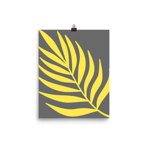 Mels Holiday "Yellow Leaf" Poster