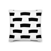 Load image into Gallery viewer, Mels Holiday &quot;Thick Lines&quot; Premium Pillow
