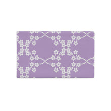 Load image into Gallery viewer, Mels Holiday &quot;Purple Blossom&quot; Premium Pillow Case
