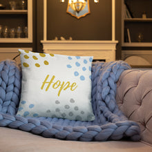Load image into Gallery viewer, Mels Holiday &quot;Hope&quot; Basic Pillow

