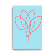Load image into Gallery viewer, Mels Holiday &quot;Pink Flower&quot; Canvas
