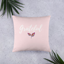 Load image into Gallery viewer, Mels Holiday &quot;Grateful&quot; Basic Pillow
