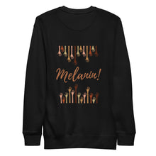 Load image into Gallery viewer, Melanin Unisex Fleece Pullover By Mels Holiday
