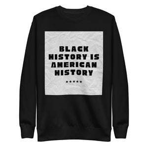 Black History/American History Unisex Fleece Pullover By Mels Holiday